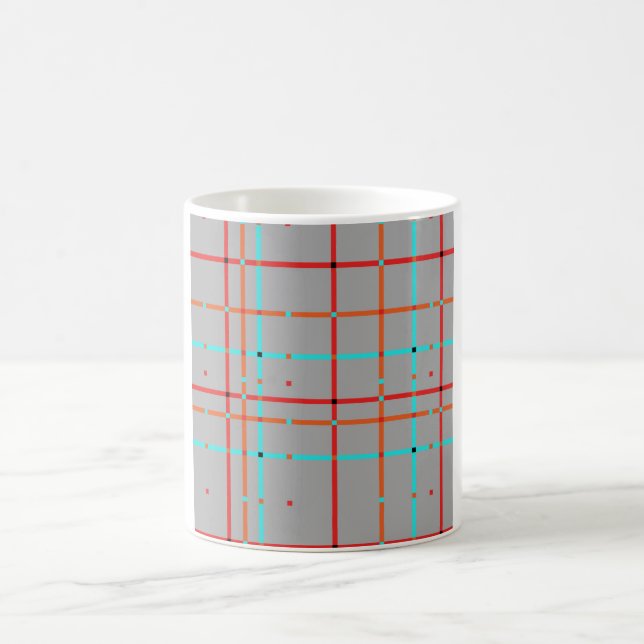 Squared Hatches 1a Coffee Mug (Center)