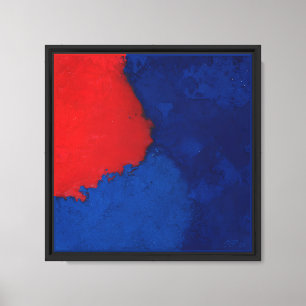 Squared The Blurred in Tissue Canvas Print