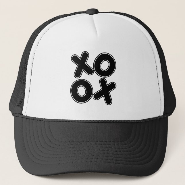 Squared XOXO Trucker Hat (Front)