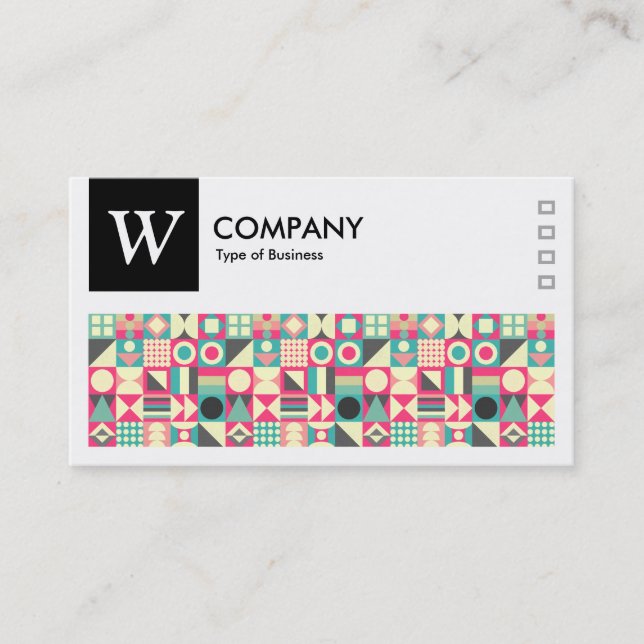 Squares 110419 - Logo and Panel v2 - Black Business Card (Front)