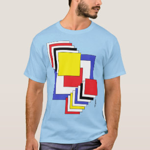 Squares Abstract T-Shirt