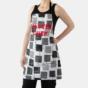 Squares and Outlines Apron