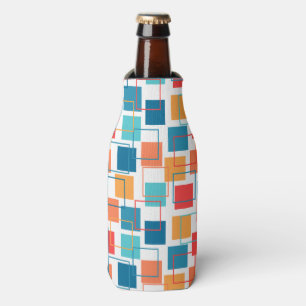 Squares and Outlines  Bottle Cooler