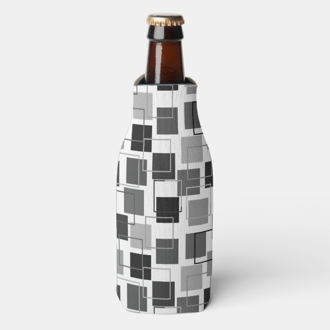 Squares and Outlines  Bottle Cooler (Bottle Front)