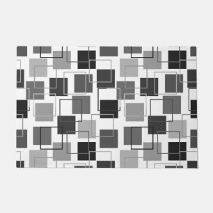 Squares and Outlines  Doormat