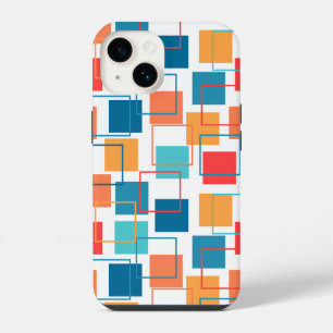 Squares and Outlines iPhone 14 Case