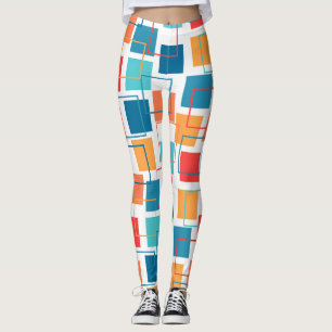 Squares and Outlines Leggings