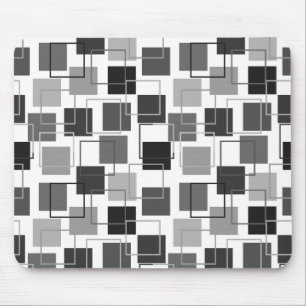 Squares and Outlines  Mouse Mat