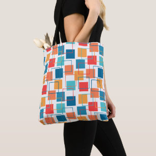 Squares and Outlines  Tote Bag