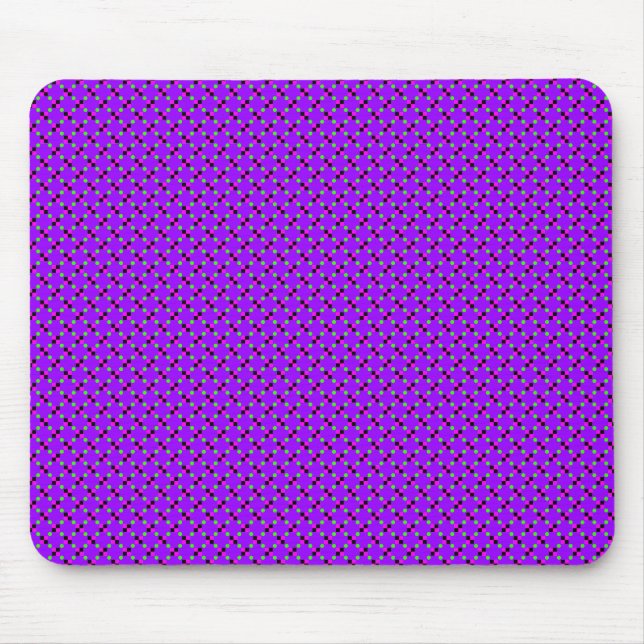 squares and round mouse mat (Front)