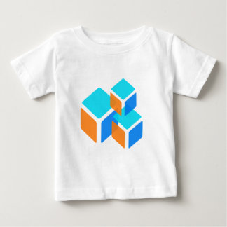 Squares Boxes Baby T-Shirt