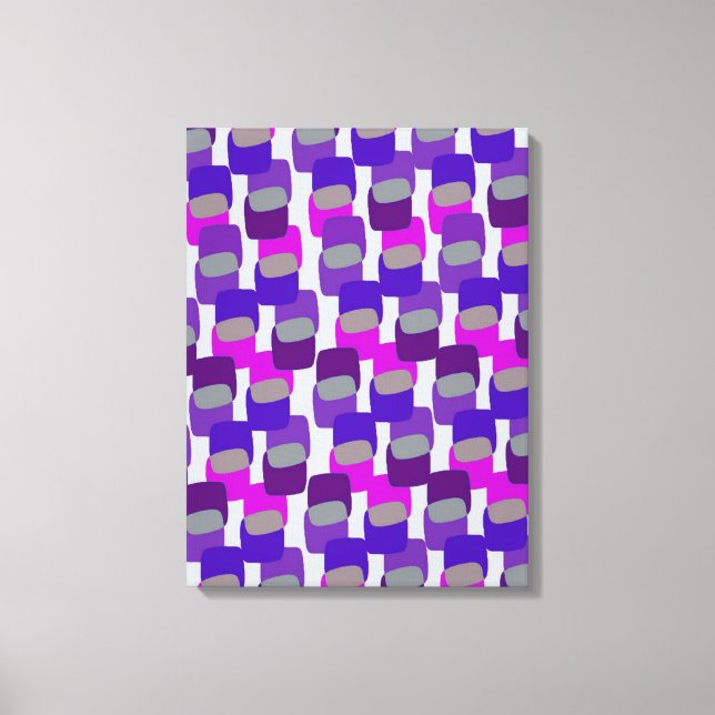 Squares Canvas Print (Front)