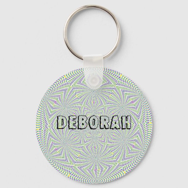 Squares, Deborah, Key Chain (Front)