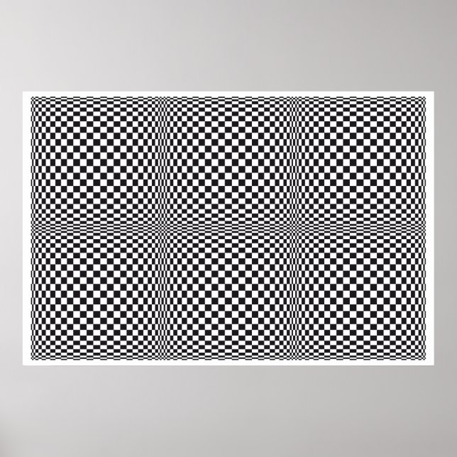 Squares in Motion 1 Poster (Front)