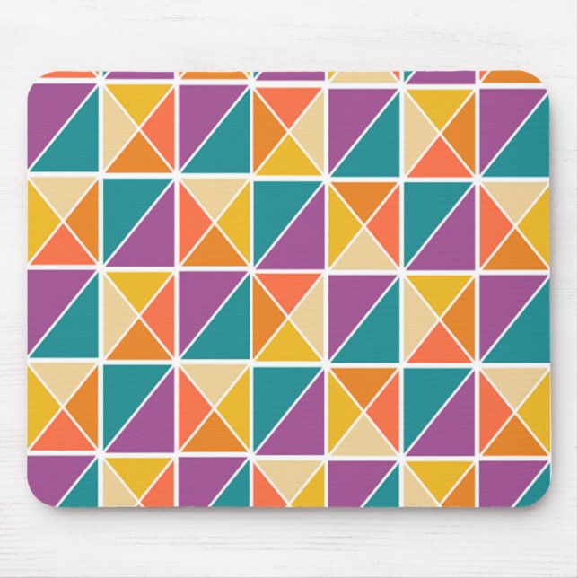 Squares into Triangles  Mouse Mat (Front)