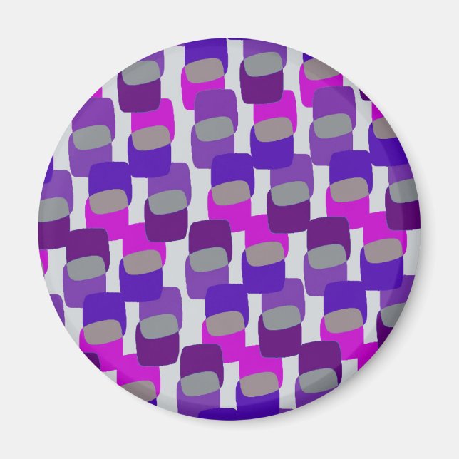 Squares Magnet (Front)