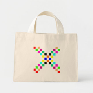 Squares Mini Tote Bag