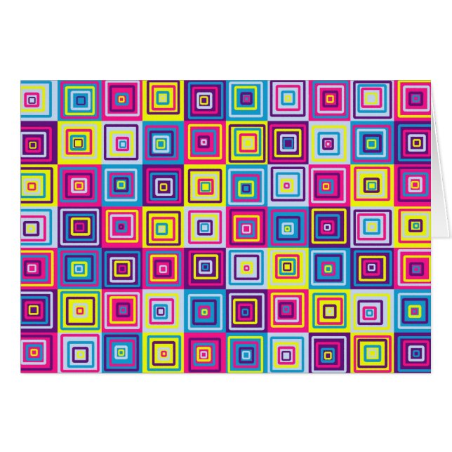 Squares Pattern (Front Horizontal)