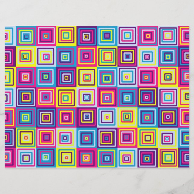 Squares Pattern (Front)