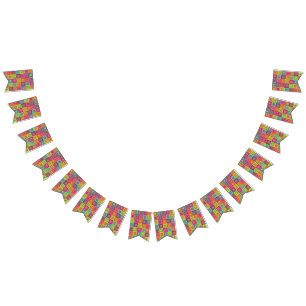 Squares Pattern Bunting