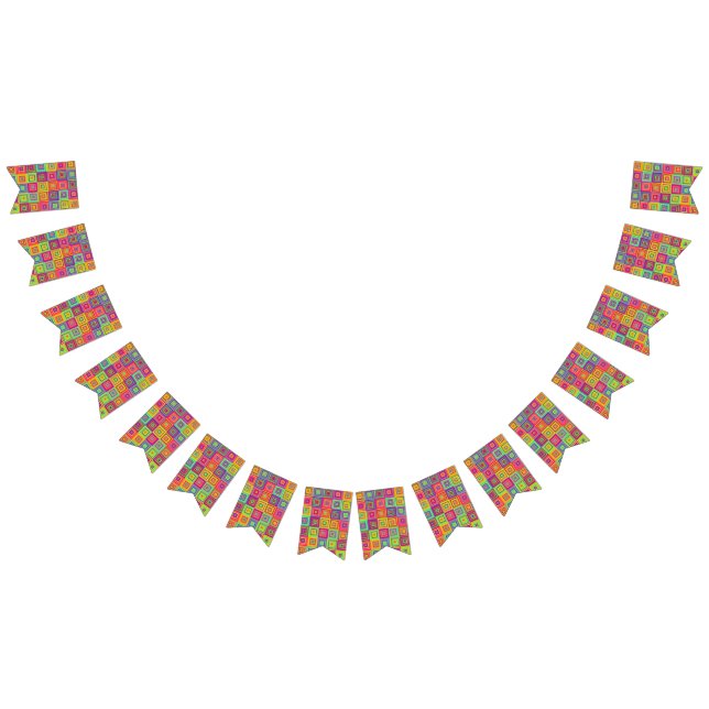 Squares Pattern Bunting (All)