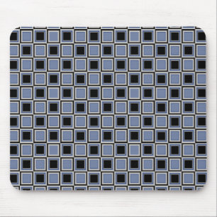 Squares pattern mouse mat