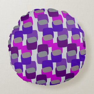 Squares Round Cushion