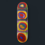 Squares w Concentric Circles 1 | Kandinsky | Skateboard<br><div class="desc">Colour Study: Squares with Concentric Circles 1 is a 1913 painting by Wassily Kandinsky.</div>