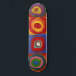 Squares w Concentric Circles 3 | Kandinsky | Skateboard<br><div class="desc">Colour Study: Squares with Concentric Circles 3 is a 1913 painting by Wassily Kandinsky.</div>