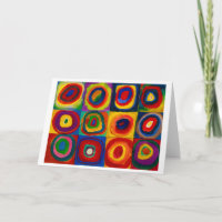 Squares with Circles, Abstract, Wassily Kandinsky