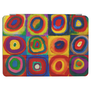 Squares with Circles, Abstract, Wassily Kandinsky iPad Air Cover