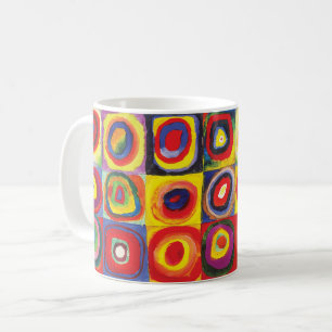 Squares with Concentric Circles Hiroaki Takahashi Coffee Mug