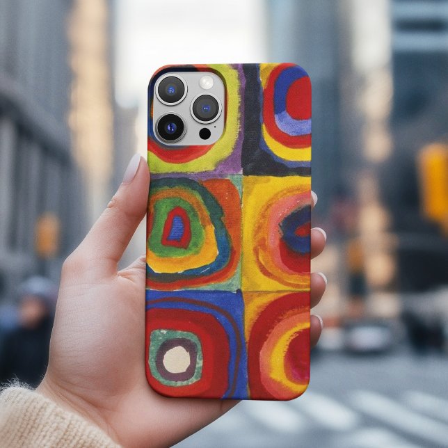 Squares with concentric circles, Kandinsky  Case-Mate iPhone Case (Creator Uploaded)