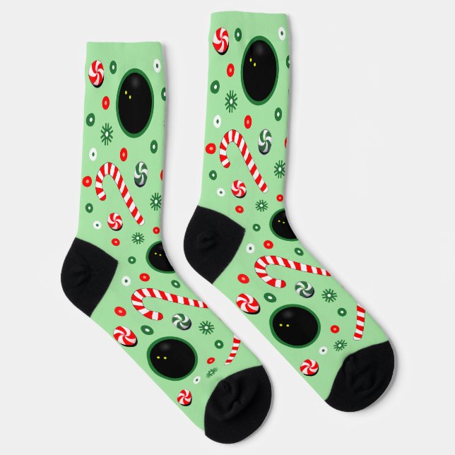 Squash Christmas Holiday Gift Socks (Right)