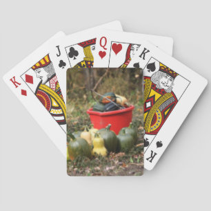 Squash Country Garden Harvest Orton  Playing Cards