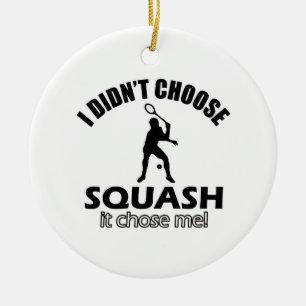 squash design ceramic tree decoration