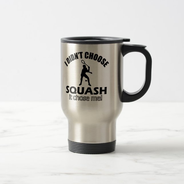 squash design travel mug (Right)