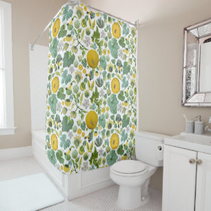 Squash Garden Shower Curtain