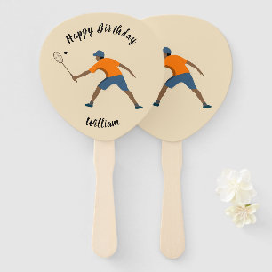 Squash Hand Fan