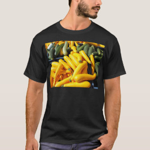 Squash in Yellow and Green T-Shirt