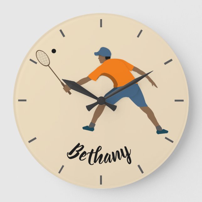 Squash Large Clock (Front)
