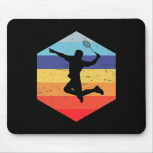 Squash Men's Badminton Player 1 Mouse Mat