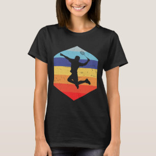 Squash Men's Badminton Player T-Shirt