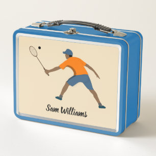 Squash Metal Lunch Box