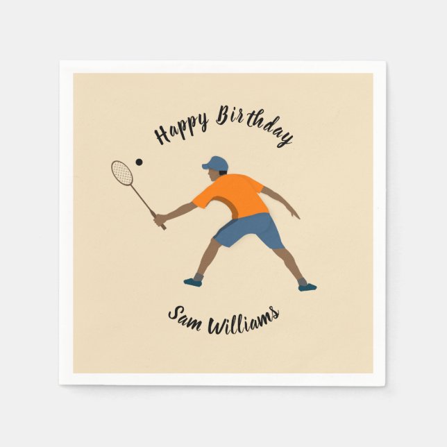 Squash Napkin (Front)