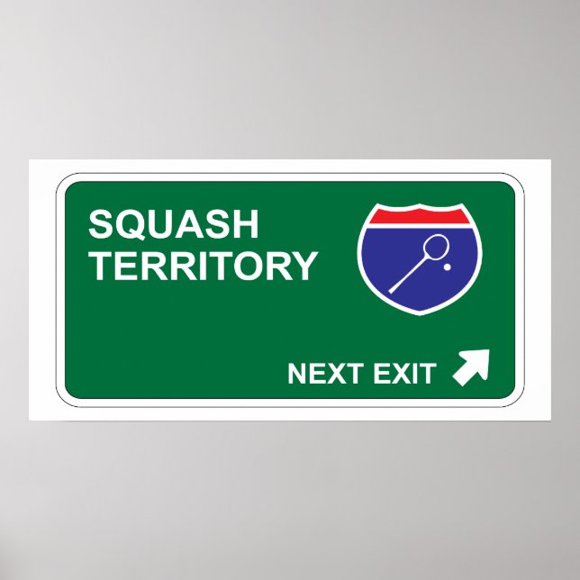 Squash Next Exit Poster (Front)