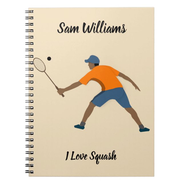 Squash Notebook (Front)