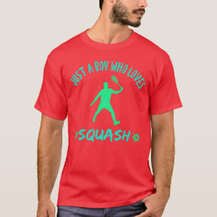 Squash player badminton sports gift vintage girl T-Shirt