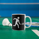Squash Player Icon Coffee Mug<br><div class="desc">Introducing our Squash Player Icon Mug, a sleek and stylish addition to your collection! Whether you're a seasoned squash enthusiast or simply admire the athleticism and precision of the game, this mug is designed to reflect your passion. Crafted with high-quality ceramic, this mug boasts a glossy finish that not only...</div>