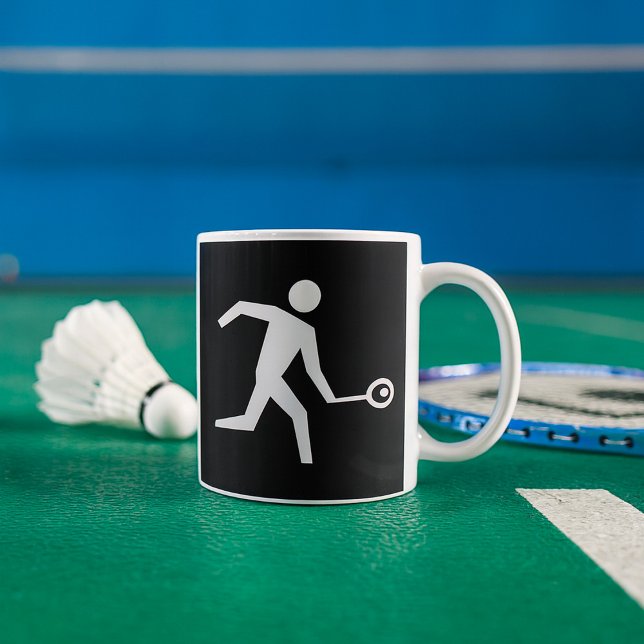 Squash Player Icon Coffee Mug (Creator Uploaded)